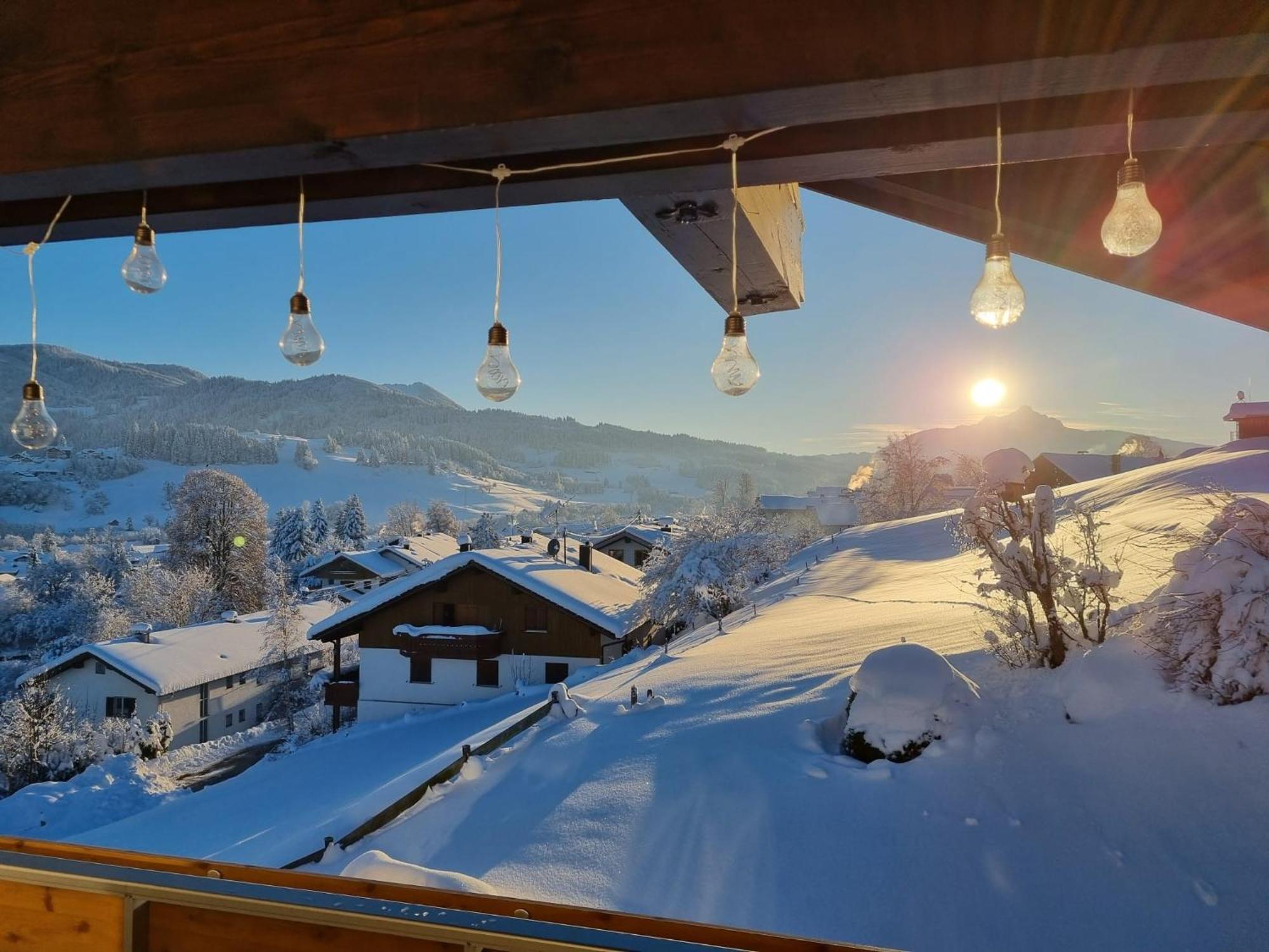 Ferienwohnung - Haus Am Sonnenhang Wertach Kültér fotó